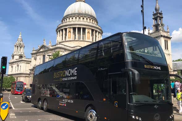 Bus gastronomique de Londres