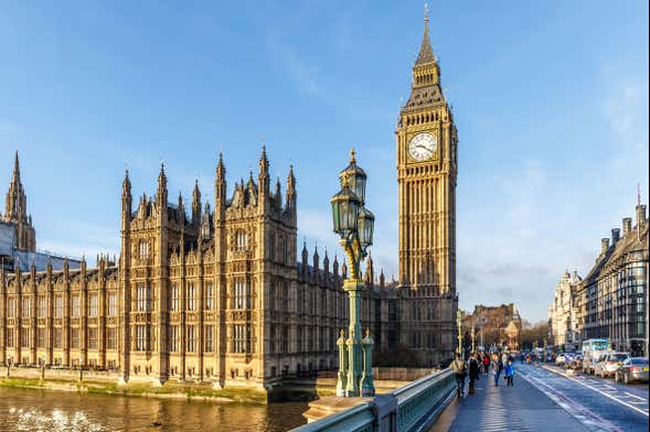 Billet pour le Palais de Westminster avec audioguide