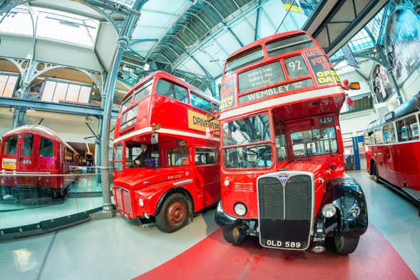Billet pour Musée du Transport de Londres