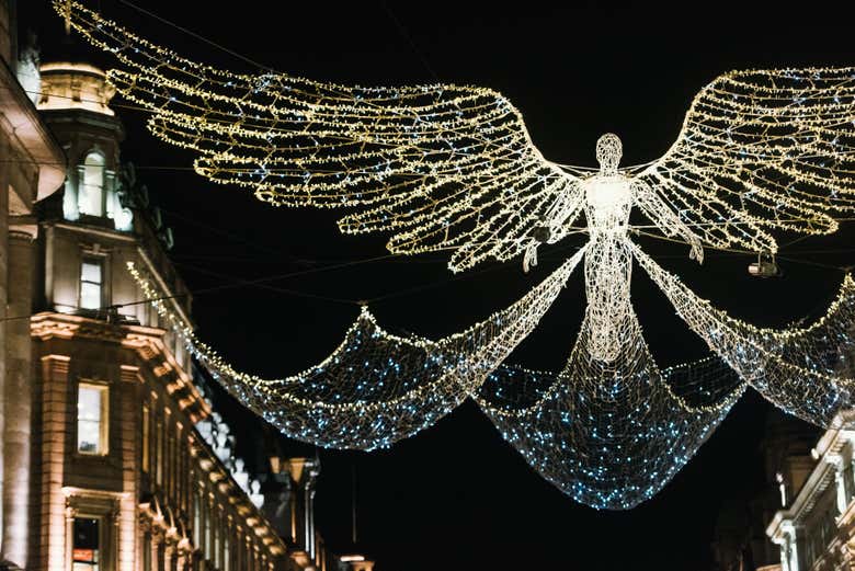 Anges scintillants de Regent Street