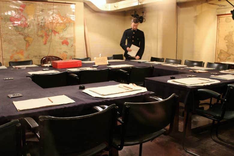 Visitez les salles de guerre de Churchill