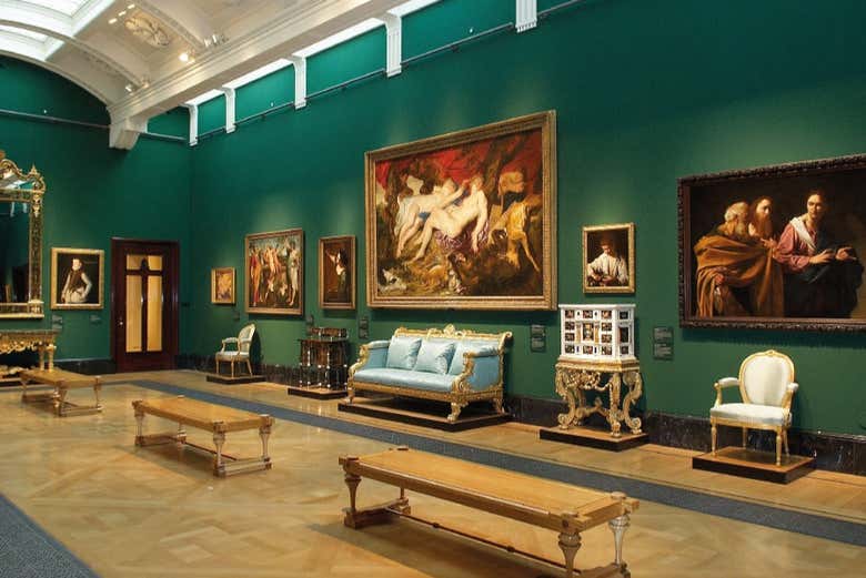 Visite de la King's Gallery au palais de Buckingham