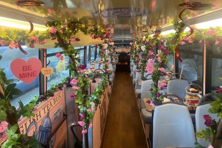 L'intérieur du bus