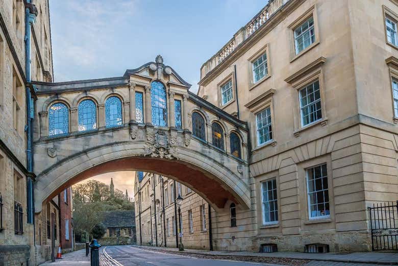 Pont des Soupirs, à Oxford