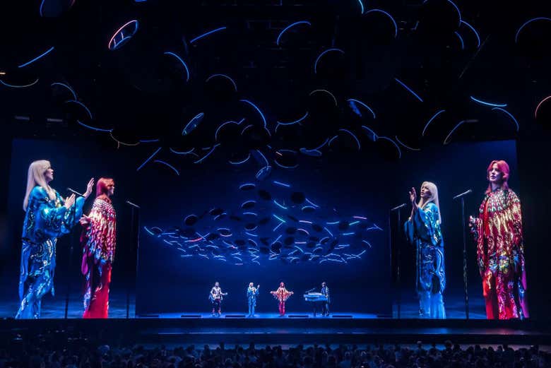 Versions numériques d'Abba à Londres