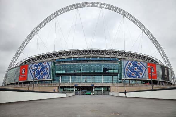 Visite du stade de Wembley